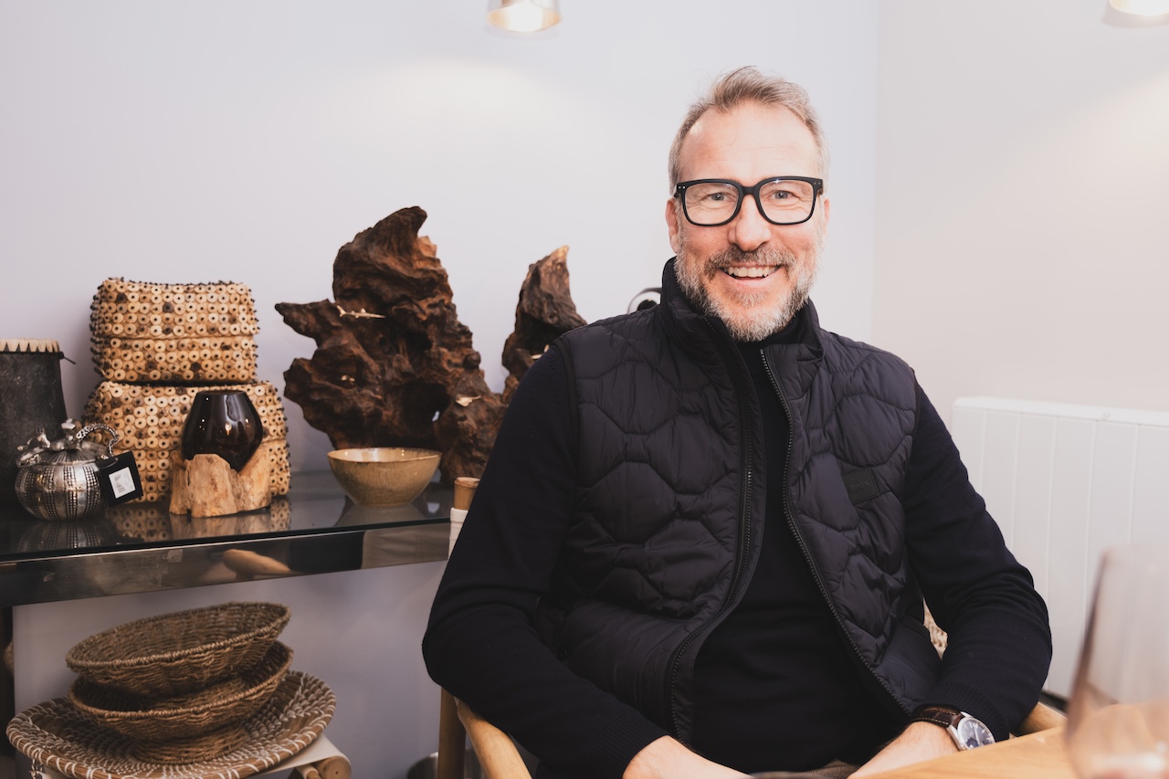 Der Technische Assistent auf der Vernissage Jagdtrieb