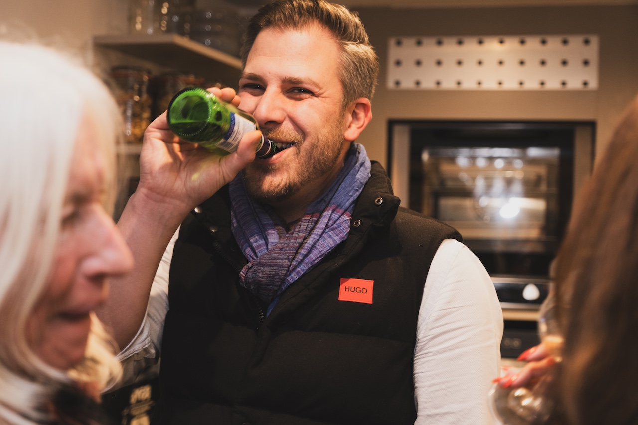 Beste Stimmung auf der Jagdtrieb Vernissage