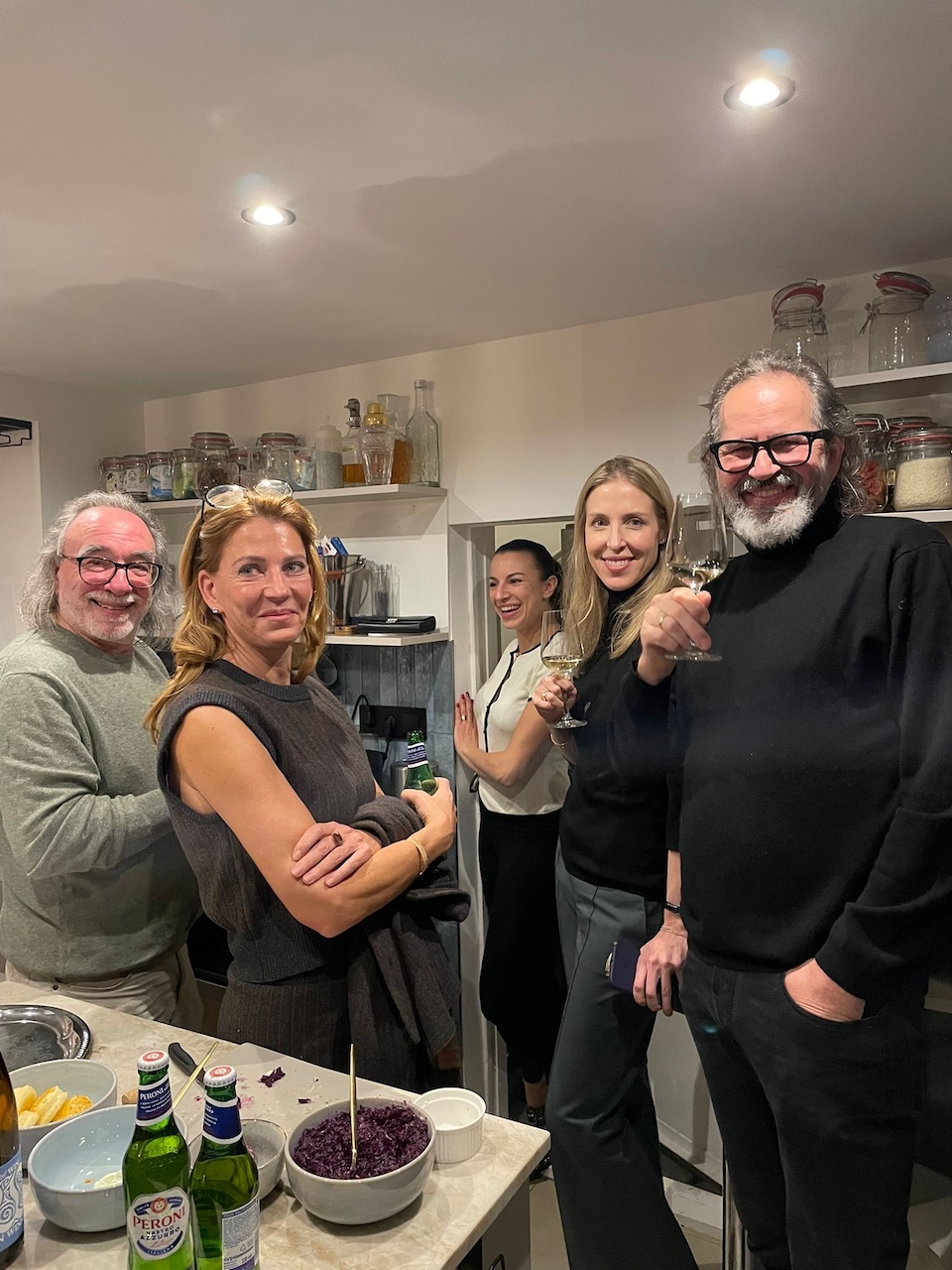 Gute Stimmung auf der Jagdtrieb Vernissage in Baden-Baden